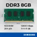Оперативная память Samsung 8 ГБ, DDR3, 1600 МГц, SODIMM, CL11, (M471B1G73BH0-CK0)