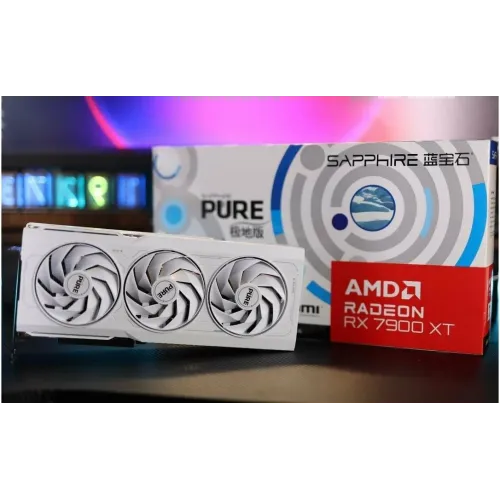 Видеокарта Sapphire AMD Radeon RX 7900 XТ, D6 Pure, OC, 20GB, 320 бит