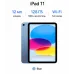Планшет Apple iPad 11 6/128ГБ, Wi-Fi, IPS, 7606 мА·ч, Blue