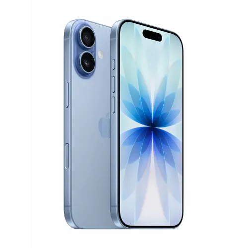 Смартфон Apple iPhone 17 256 ГБ, 5G, IP68, nano SIM + eSIM, голубой, (без RuStore)
