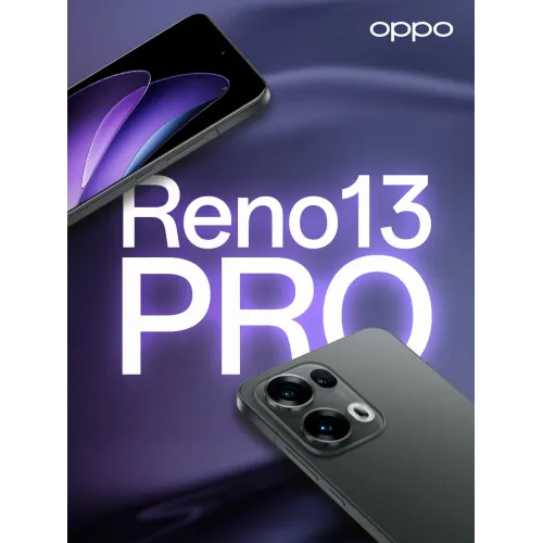 Смартфон OPPO Reno 13 Pro 12/512 Гб, IP69, 5G, NFC, 5800 мА·ч, серый Смартфон OPPO Reno 13 Pro 12/512 Гб, IP69, 5G, NFC, 5800 мА·ч, серый