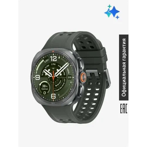 Умные часы Samsung Galaxy Watch Ultra 2, 4G LTE, IP69K, SM-L715FZSACAU, серебряный титан