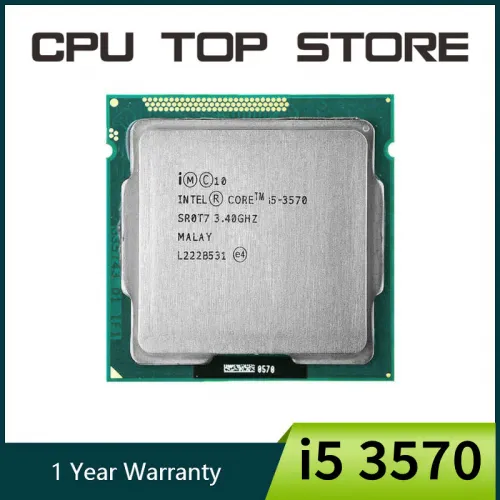 Четырехъядерный процессор Intel i5 3570, 3.4 ГГц, L3 = 6 Мб, 77 Вт, LGA 1155 Четырехъядерный процессор Intel i5 3570, 3.4 ГГц, L3 = 6 Мб, 77 Вт, LGA 1155